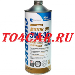 1L 5W30 CWORKS SUPERIA MOTOR OIL SP/CF МОТОРНОЕ МАСЛО A13SR1001