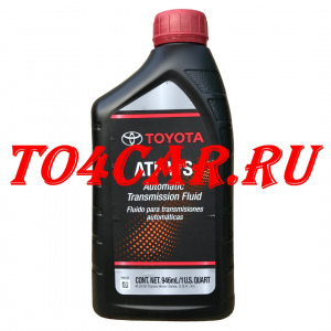 0,946L TOYOTA ATF WS МАСЛО АКПП 0888681210 / 00289ATFWS / 0888680807